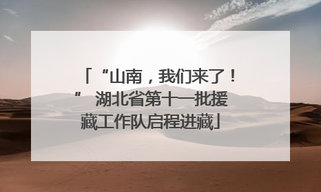 “山南，我们来了！” 湖北省第十一批援藏工作队启程进藏