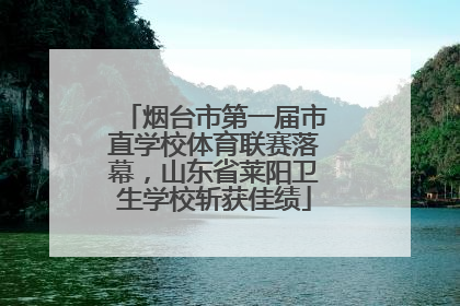 烟台市第一届市直学校体育联赛落幕，山东省莱阳卫生学校斩获佳绩