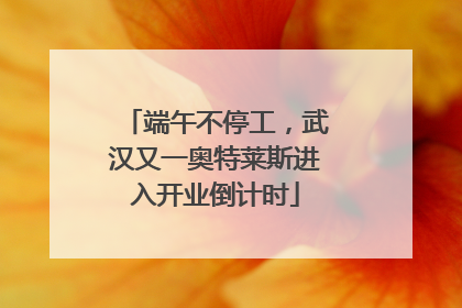 端午不停工，武汉又一奥特莱斯进入开业倒计时