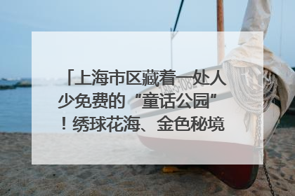 上海市区藏着一处人少免费的“童话公园”！绣球花海、金色秘境……地铁直达→