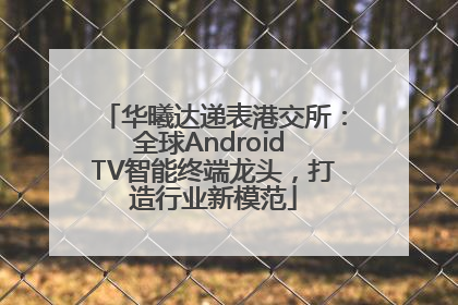 华曦达递表港交所：全球Android TV智能终端龙头，打造行业新模范