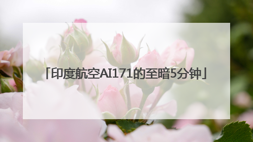 印度航空AI171的至暗5分钟