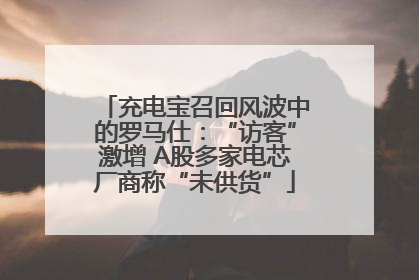 充电宝召回风波中的罗马仕：“访客”激增 A股多家电芯厂商称“未供货”