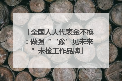 全国人大代表金不换：做强“‘豫’见未来”未检工作品牌