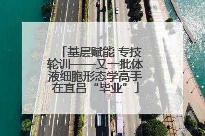 基层赋能 专技轮训——又一批体液细胞形态学高手在宜昌“毕业”