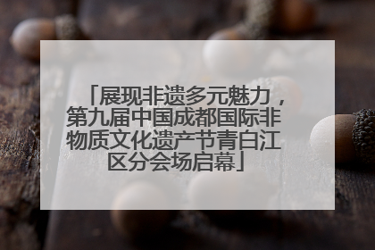 展现非遗多元魅力，第九届中国成都国际非物质文化遗产节青白江区分会场启幕