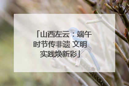 山西左云：端午时节传非遗 文明实践焕新彩