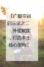 广厦夺冠启示录之二：外援赋能，打造本土核心架构