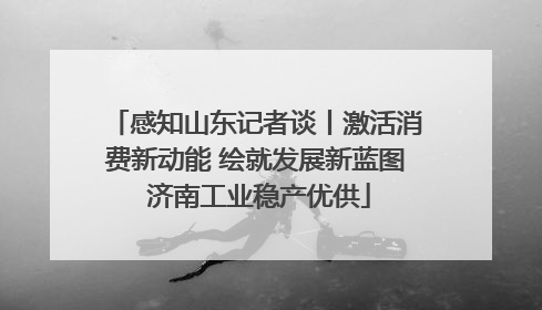 感知山东记者谈丨激活消费新动能 绘就发展新蓝图 济南工业稳产优供
