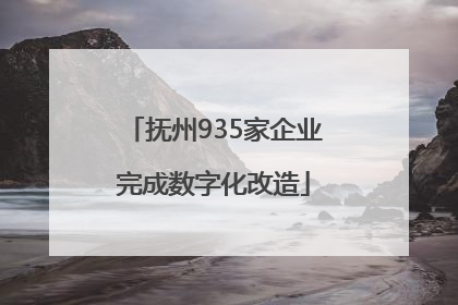 抚州935家企业完成数字化改造