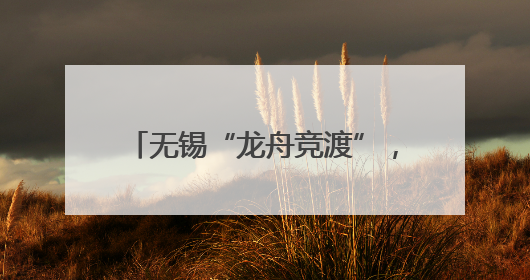 无锡“龙舟竞渡”，外籍人士组队参赛