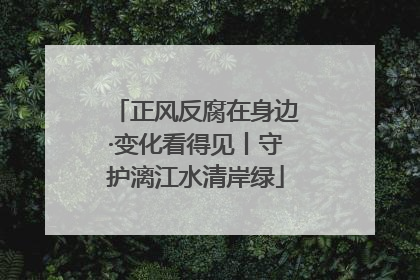 正风反腐在身边·变化看得见丨守护漓江水清岸绿