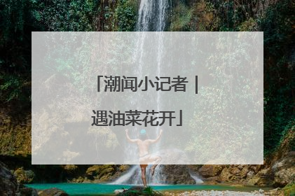 潮闻小记者｜遇油菜花开