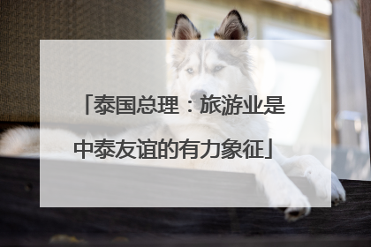 泰国总理：旅游业是中泰友谊的有力象征