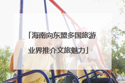 海南向东盟多国旅游业界推介文旅魅力