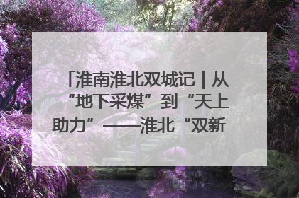 淮南淮北双城记｜从“地下采煤”到“天上助力”——淮北“双新”产业突围记