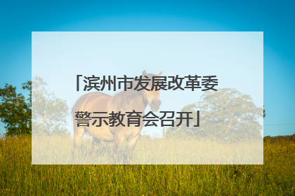 滨州市发展改革委警示教育会召开