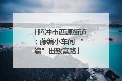 腾冲市西源街道：藤编小车间 “编”出致富路