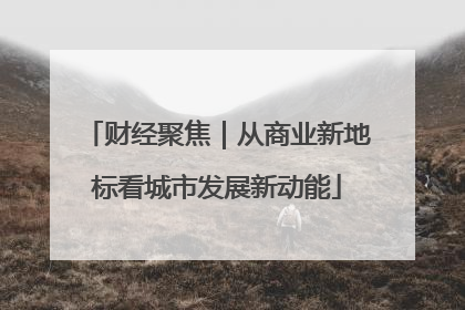财经聚焦｜从商业新地标看城市发展新动能