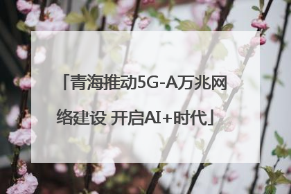 青海推动5G-A万兆网络建设 开启AI+时代