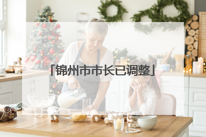 锦州市市长已调整
