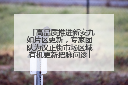 高品质推进新安九如片区更新，专家团队为汉正街市场区域有机更新把脉问诊