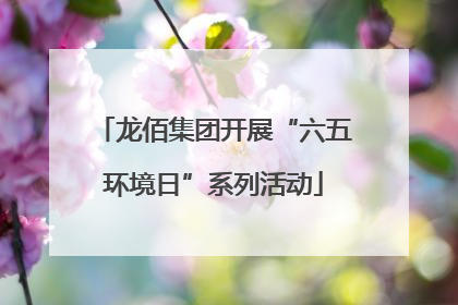 龙佰集团开展“六五环境日”系列活动