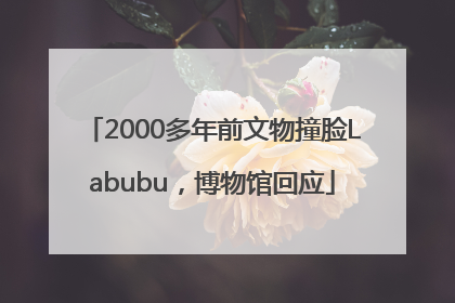 2000多年前文物撞脸Labubu，博物馆回应