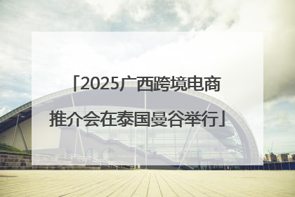 2025广西跨境电商推介会在泰国曼谷举行
