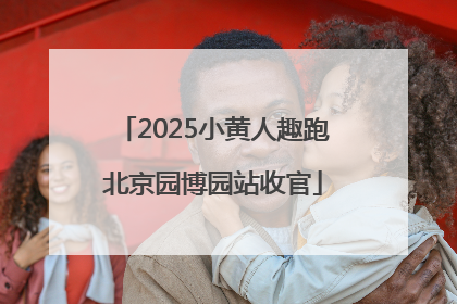 2025小黄人趣跑北京园博园站收官