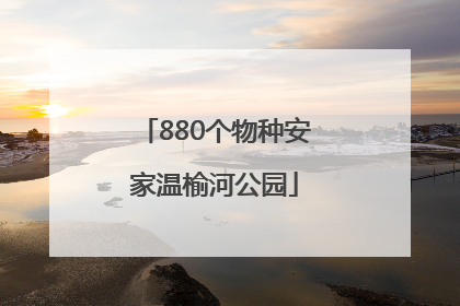 880个物种安家温榆河公园
